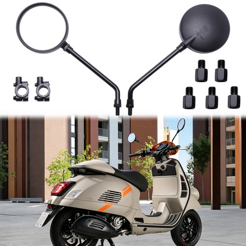 Motorcycle rearview round - rearview,